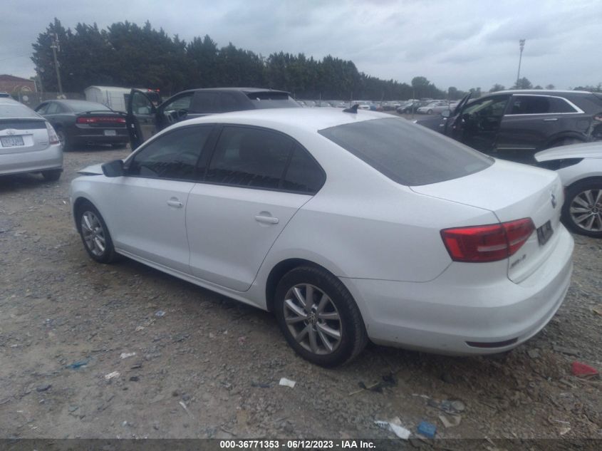 2015 VOLKSWAGEN JETTA SEDAN 1.8T SE - 3VWD17AJ4FM350118