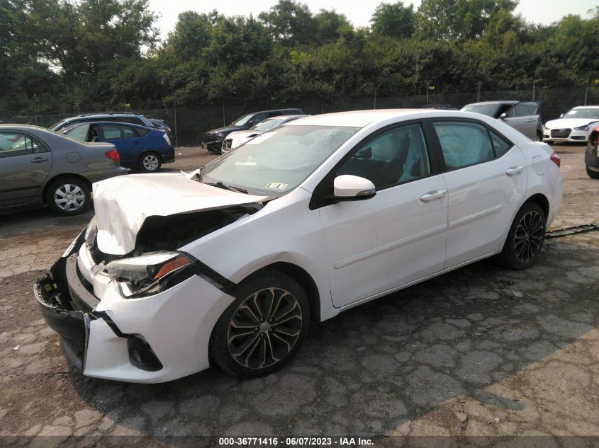 2016 TOYOTA COROLLA L/LE/S/S PLUS/LE PLUS - 2T1BURHE8GC549446