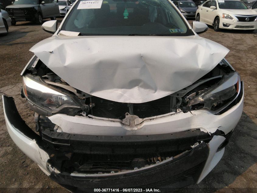 2016 TOYOTA COROLLA L/LE/S/S PLUS/LE PLUS - 2T1BURHE8GC549446