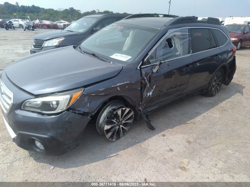 2016 SUBARU OUTBACK 2.5I LIMITED - 4S4BSBNC2G3291946