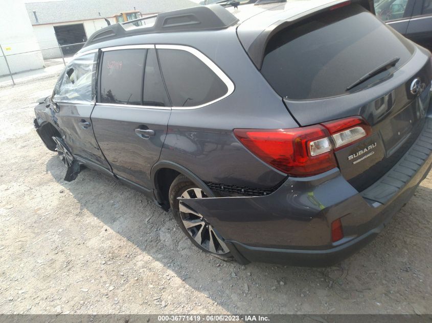 2016 SUBARU OUTBACK 2.5I LIMITED - 4S4BSBNC2G3291946
