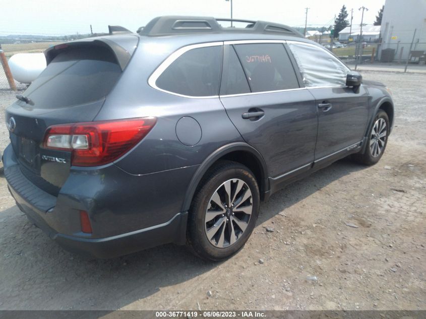 2016 SUBARU OUTBACK 2.5I LIMITED - 4S4BSBNC2G3291946