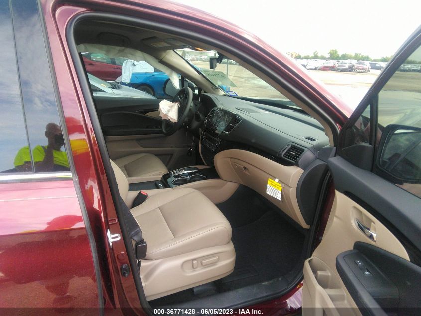 2022 HONDA PILOT TOURING 7-PASSENGER - 5FNYF6H61NB000093