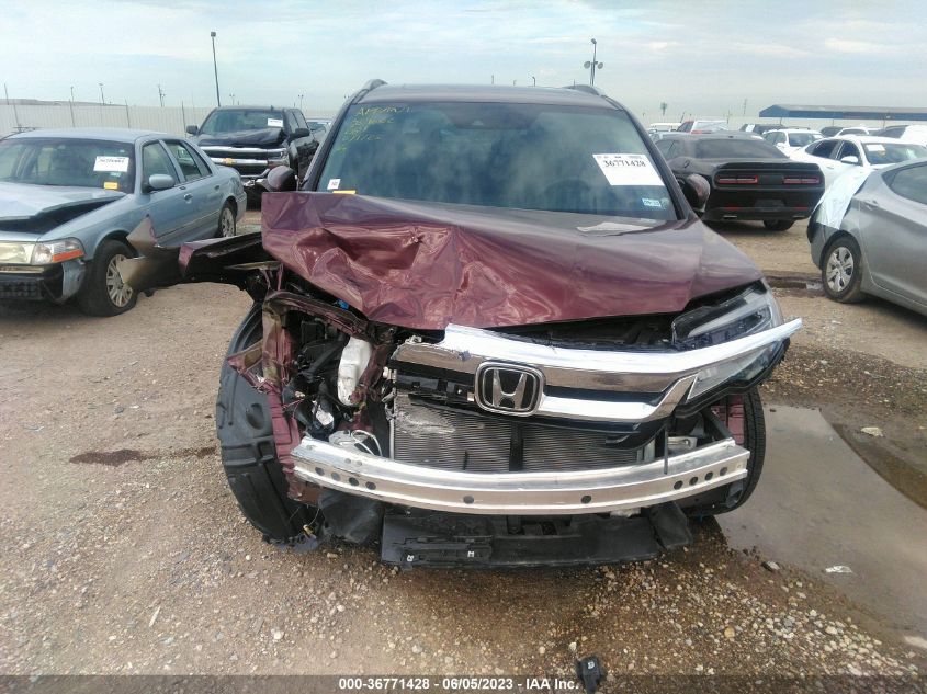 2022 HONDA PILOT TOURING 7-PASSENGER - 5FNYF6H61NB000093
