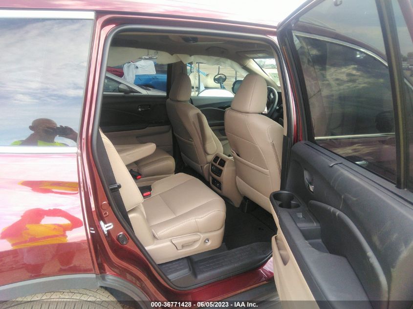 2022 HONDA PILOT TOURING 7-PASSENGER - 5FNYF6H61NB000093