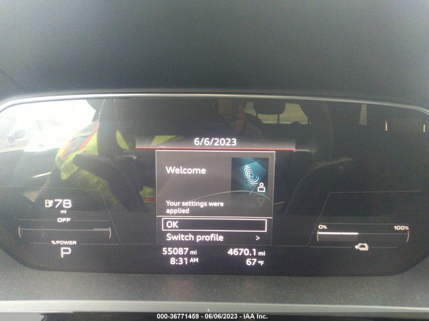 2019 AUDI E-TRON PRESTIGE - WA1VABGE8KB020580