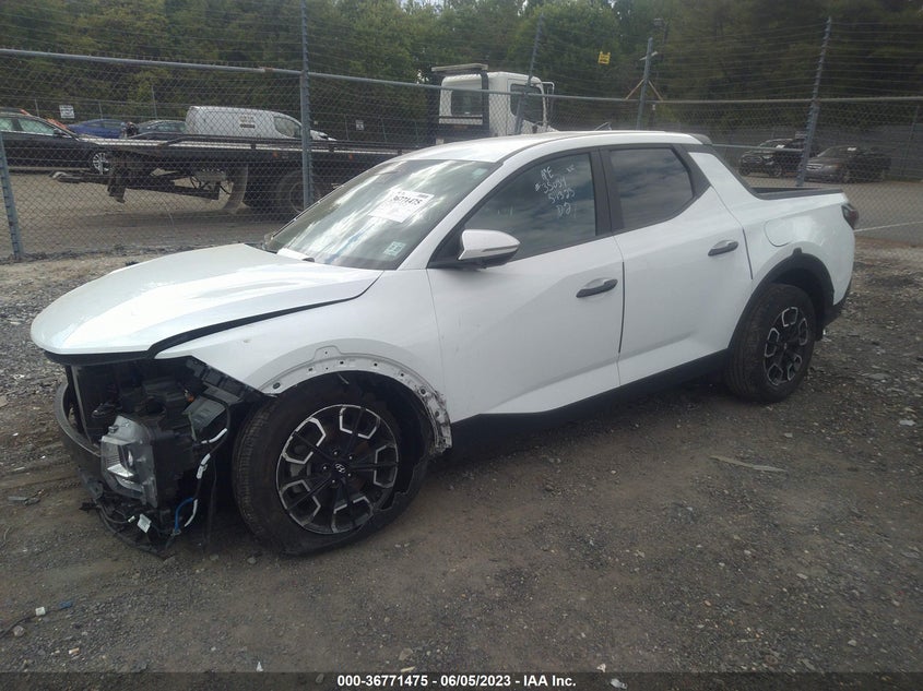VIN 5NTJBDAE2NH012310 2022 HYUNDAI SANTA CRUZ SEL