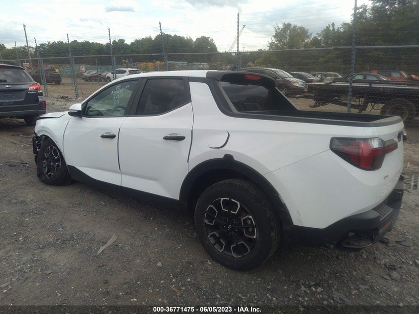 VIN 5NTJBDAE2NH012310 2022 HYUNDAI SANTA CRUZ SEL