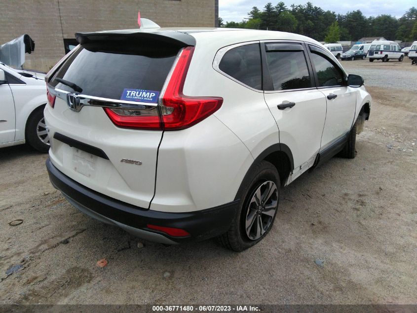 2018 HONDA CR-V LX - 2HKRW6H33JH229512