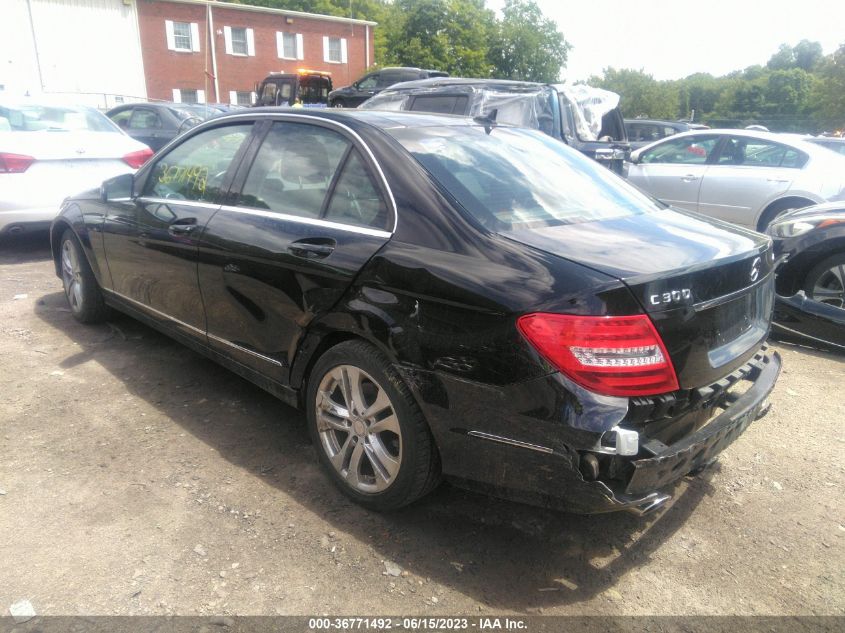 2014 MERCEDES-BENZ C-CLASS C 300 - WDDGF8AB7EG230912