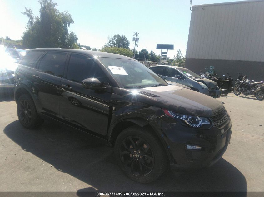 2017 LAND ROVER DISCOVERY SPORT HSE - SALCR2BG9HH689485