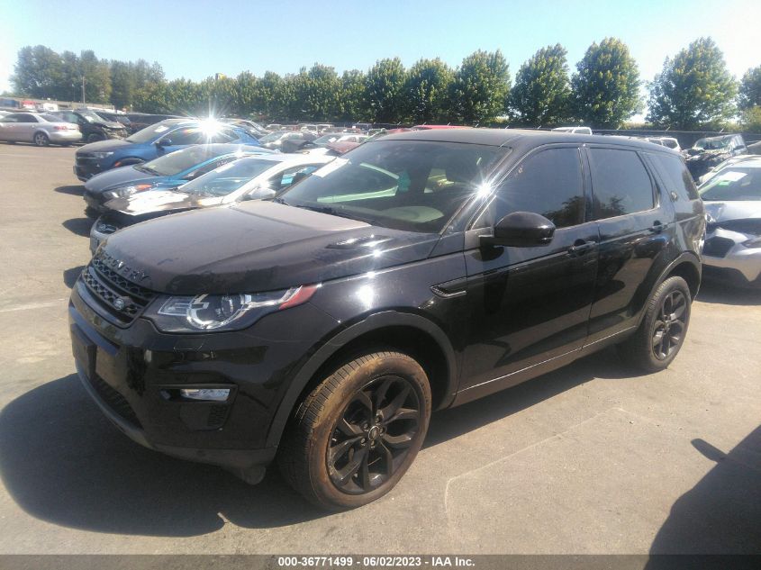 2017 LAND ROVER DISCOVERY SPORT HSE - SALCR2BG9HH689485