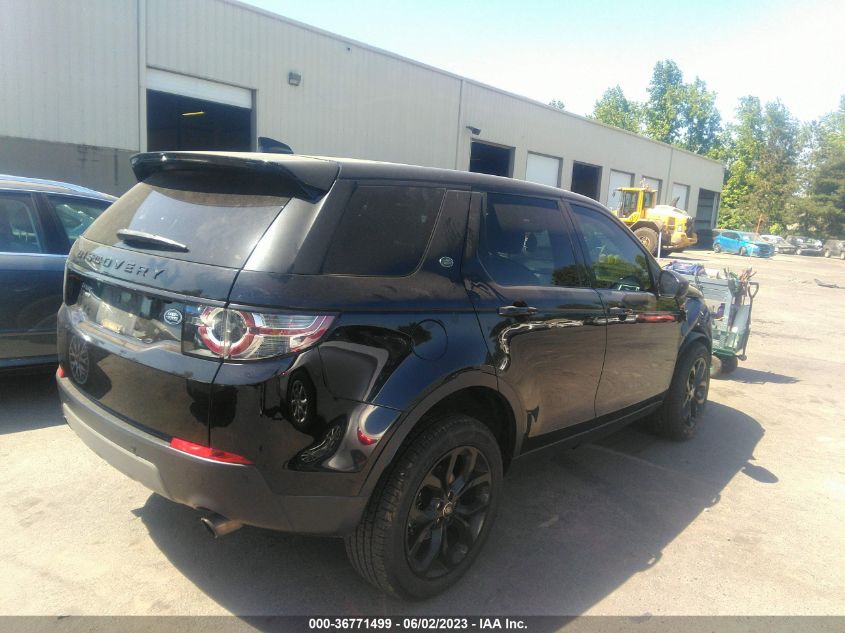 2017 LAND ROVER DISCOVERY SPORT HSE - SALCR2BG9HH689485