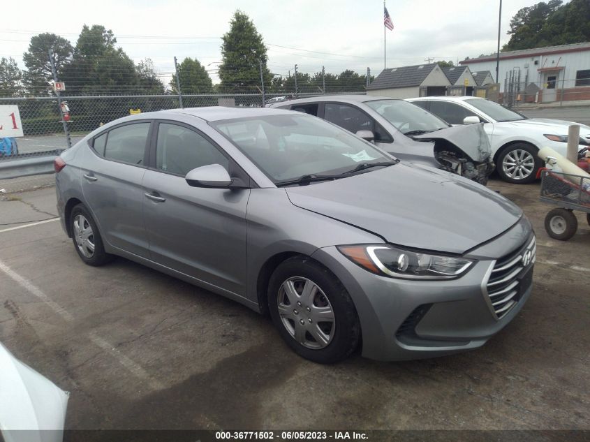 2017 HYUNDAI ELANTRA SE - 5NPD74LF6HH127144