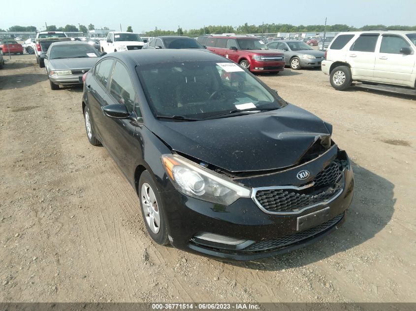 2015 KIA FORTE LX - KNAFK4A6XF5428679