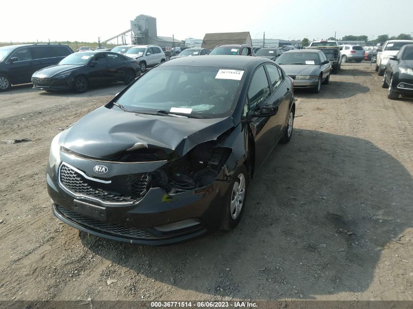 2015 KIA FORTE LX - KNAFK4A6XF5428679