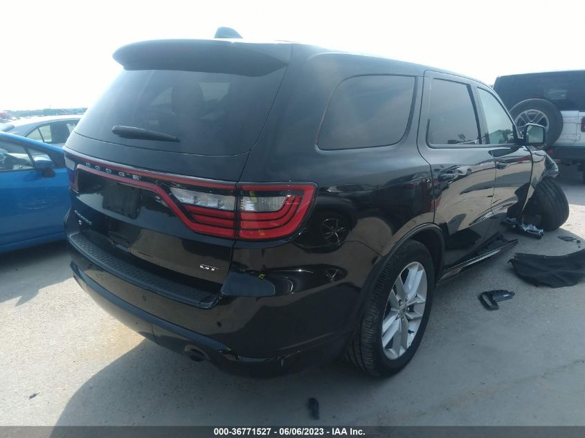 2022 DODGE DURANGO GT - 1C4RDJDG7NC219665