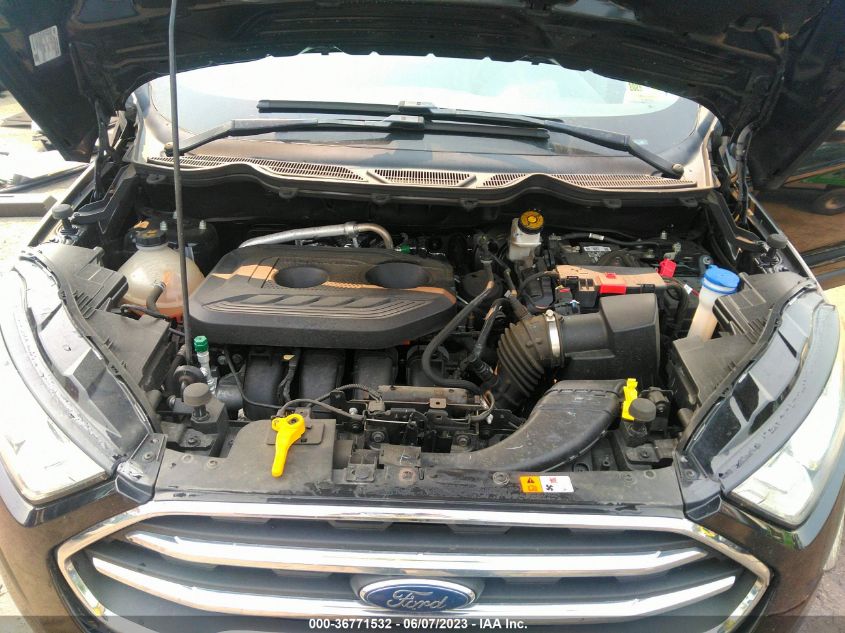 2019 FORD ECOSPORT TITANIUM - MAJ6S3KL8KC254351