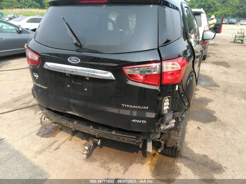 2019 FORD ECOSPORT TITANIUM - MAJ6S3KL8KC254351
