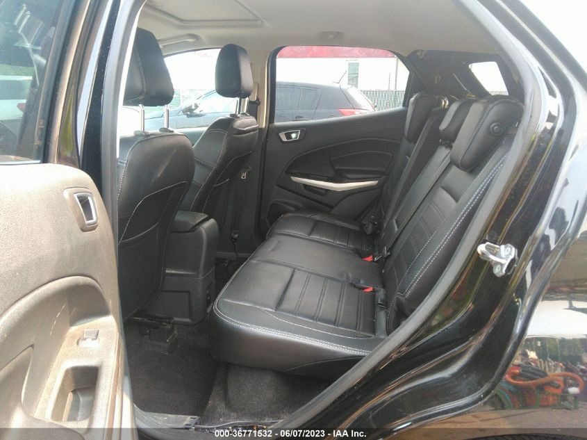 2019 FORD ECOSPORT TITANIUM - MAJ6S3KL8KC254351