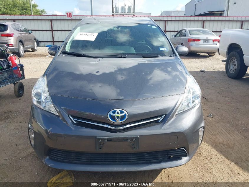 2013 TOYOTA PRIUS V TWO/THREE/FIVE - JTDZN3EU2D3187817