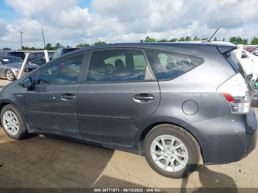 2013 TOYOTA PRIUS V TWO/THREE/FIVE - JTDZN3EU2D3187817