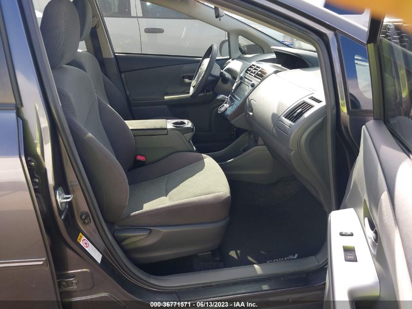 2013 TOYOTA PRIUS V TWO/THREE/FIVE - JTDZN3EU2D3187817