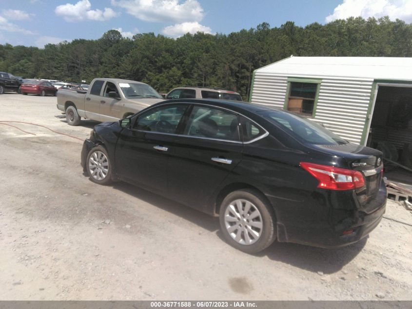 2019 NISSAN SENTRA S - 3N1AB7AP2KY274718