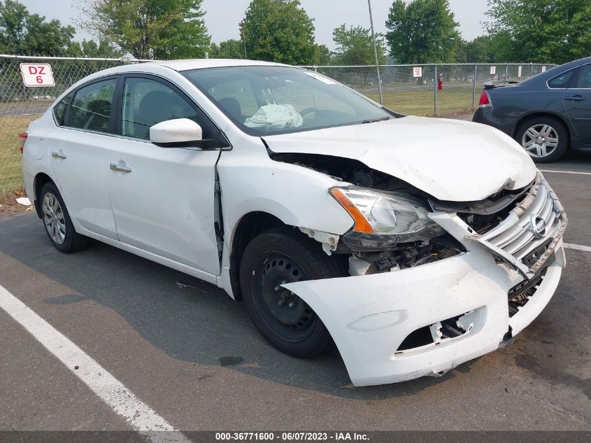 2015 NISSAN SENTRA SV - 3N1AB7AP9FY330630