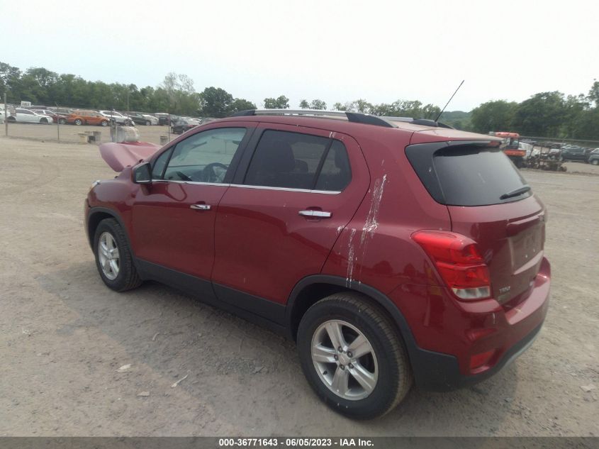 2019 CHEVROLET TRAX LT - 3GNCJLSB4KL219714