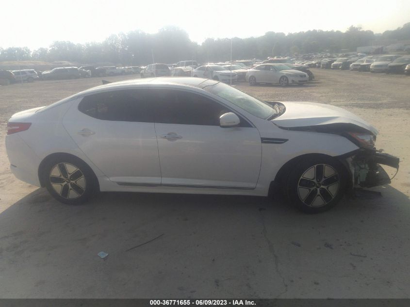 2013 KIA OPTIMA HYBRID EX - KNAGM4AD2D5053011