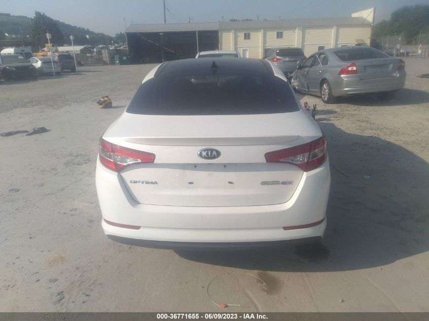2013 KIA OPTIMA HYBRID EX - KNAGM4AD2D5053011