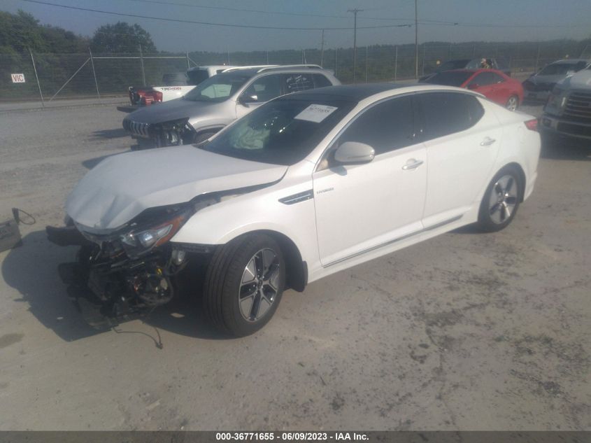 2013 KIA OPTIMA HYBRID EX - KNAGM4AD2D5053011