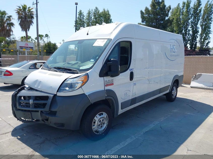VIN 3C6TRVDG9JE111069 2018 RAM PROMASTER CARGO VAN