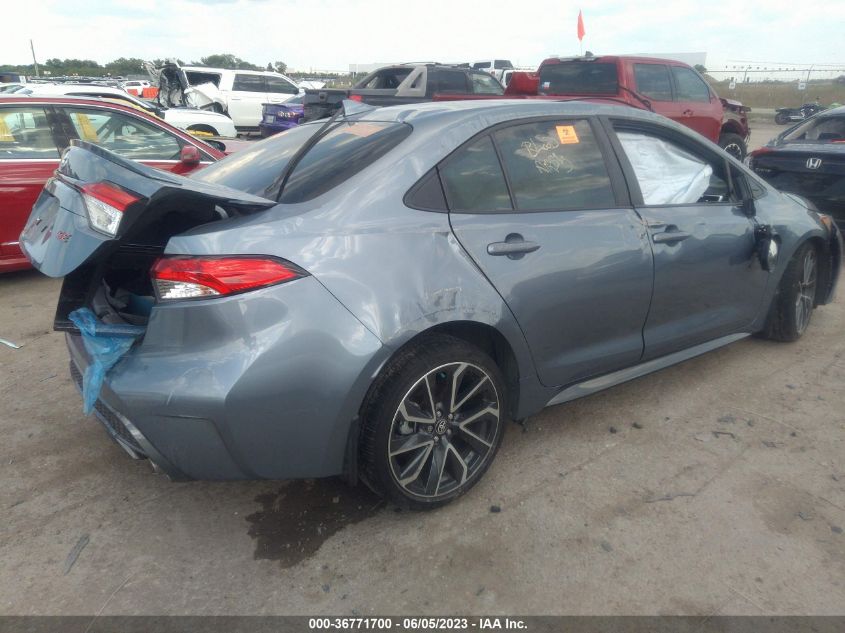 2021 TOYOTA COROLLA SE/NIGHT SHADE - JTDS4MCE6MJ076642