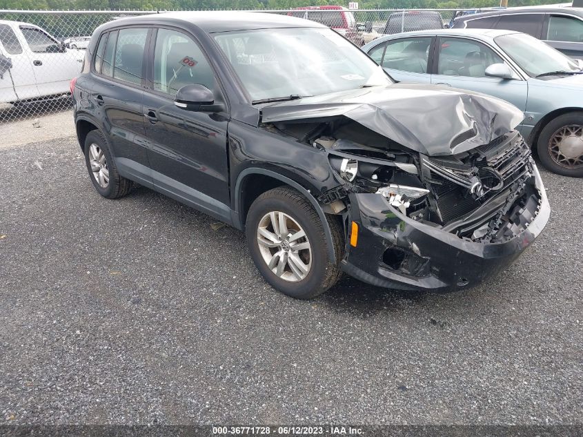 2013 VOLKSWAGEN TIGUAN S - WVGAV3AX7DW079037