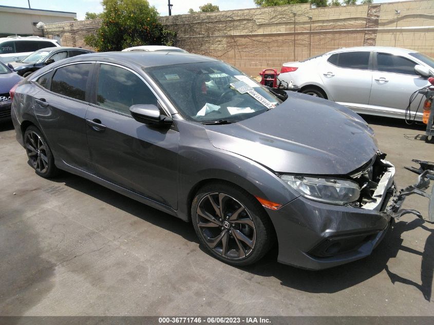 2019 HONDA CIVIC SEDAN SPORT - 2HGFC2F80KH563835