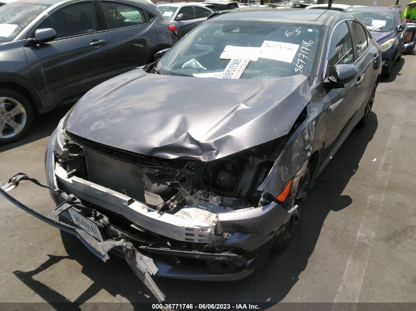 2019 HONDA CIVIC SEDAN SPORT - 2HGFC2F80KH563835