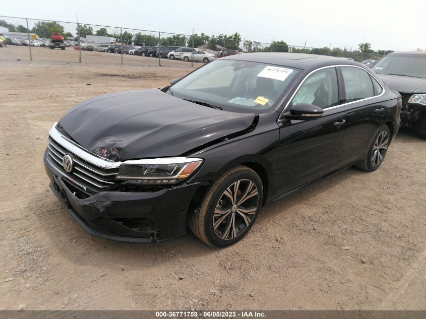 2020 VOLKSWAGEN PASSAT 2.0T SEL - 1VWCA7A33LC025941