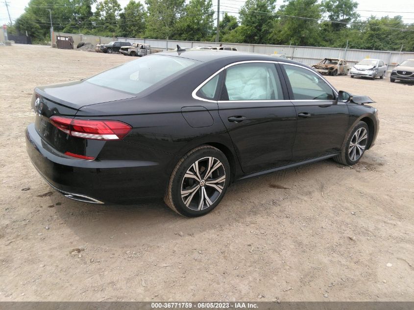 2020 VOLKSWAGEN PASSAT 2.0T SEL - 1VWCA7A33LC025941