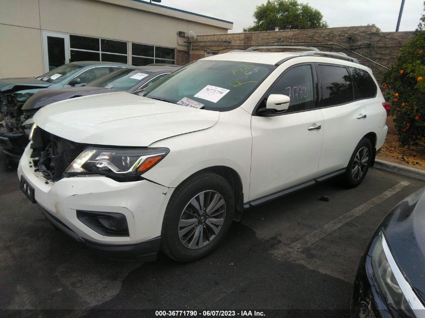 2017 NISSAN PATHFINDER S - 5N1DR2MN3HC656921