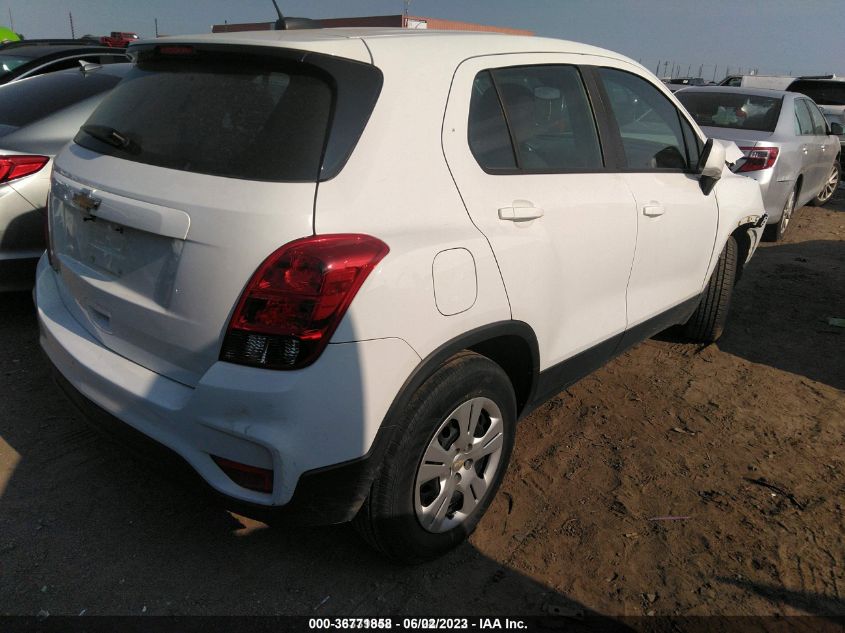 2017 CHEVROLET TRAX LS - KL7CJKSB2HB215896