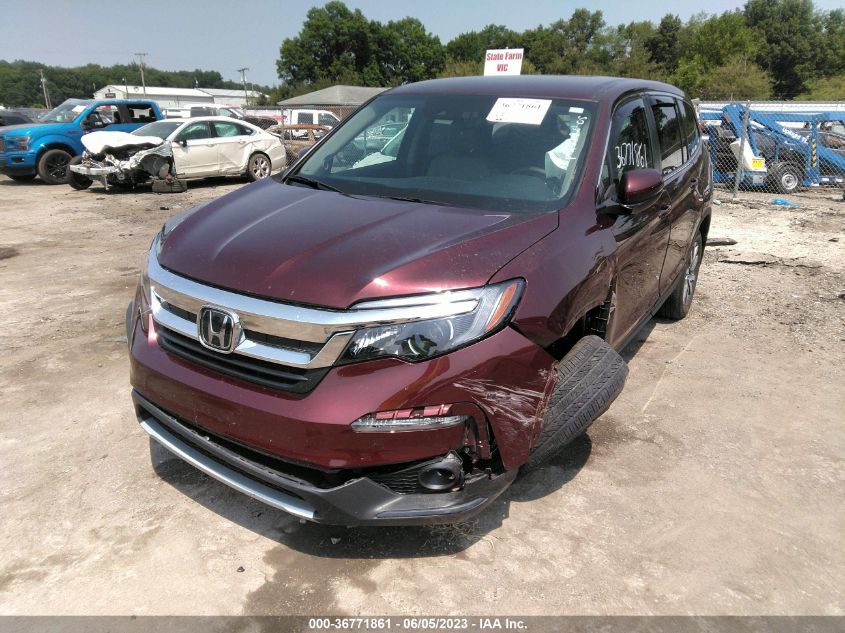 2019 HONDA PILOT EX - 5FNYF6H37KB062437
