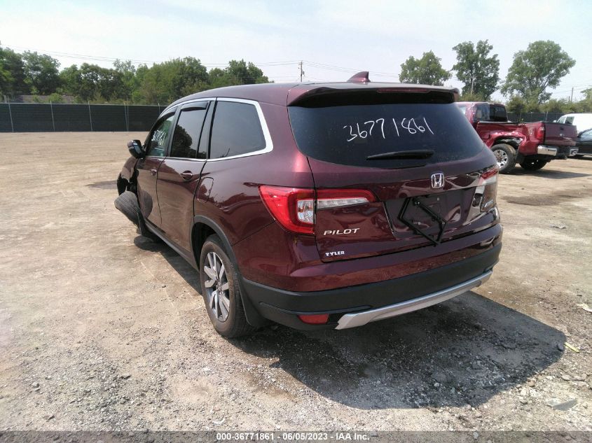 2019 HONDA PILOT EX - 5FNYF6H37KB062437