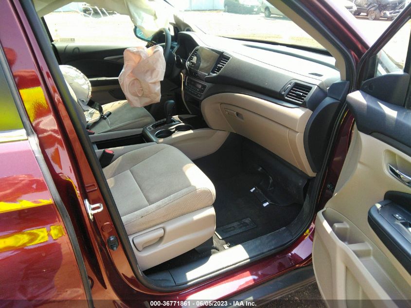 2019 HONDA PILOT EX - 5FNYF6H37KB062437