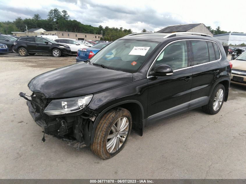 2014 VOLKSWAGEN TIGUAN S/SE/SEL/R-LINE - WVGBV3AX8EW626418