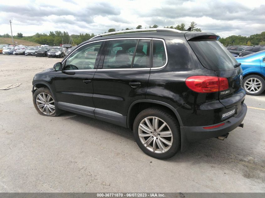 2014 VOLKSWAGEN TIGUAN S/SE/SEL/R-LINE - WVGBV3AX8EW626418