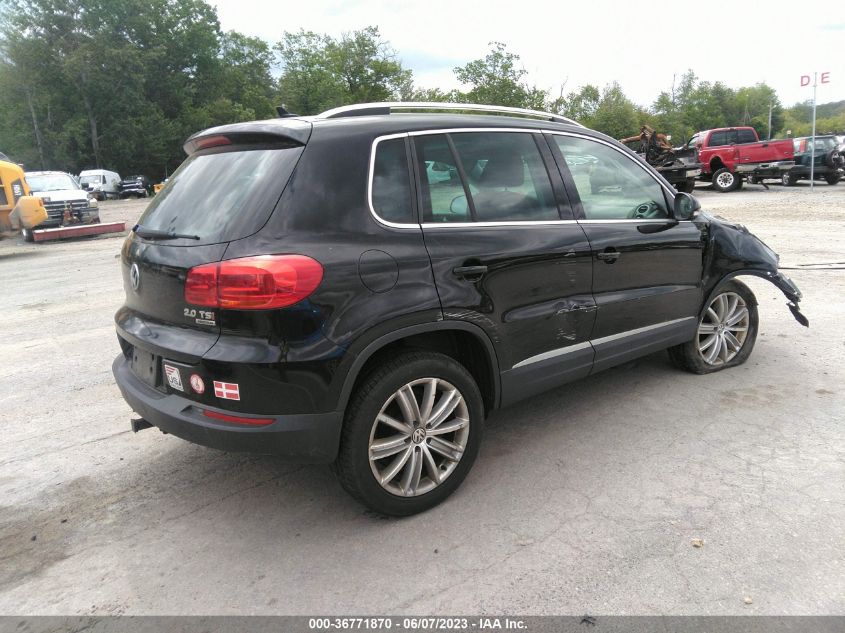 2014 VOLKSWAGEN TIGUAN S/SE/SEL/R-LINE - WVGBV3AX8EW626418