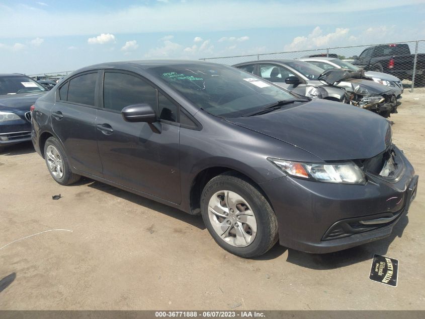 2015 HONDA CIVIC SEDAN LX - 19XFB2F50FE295653
