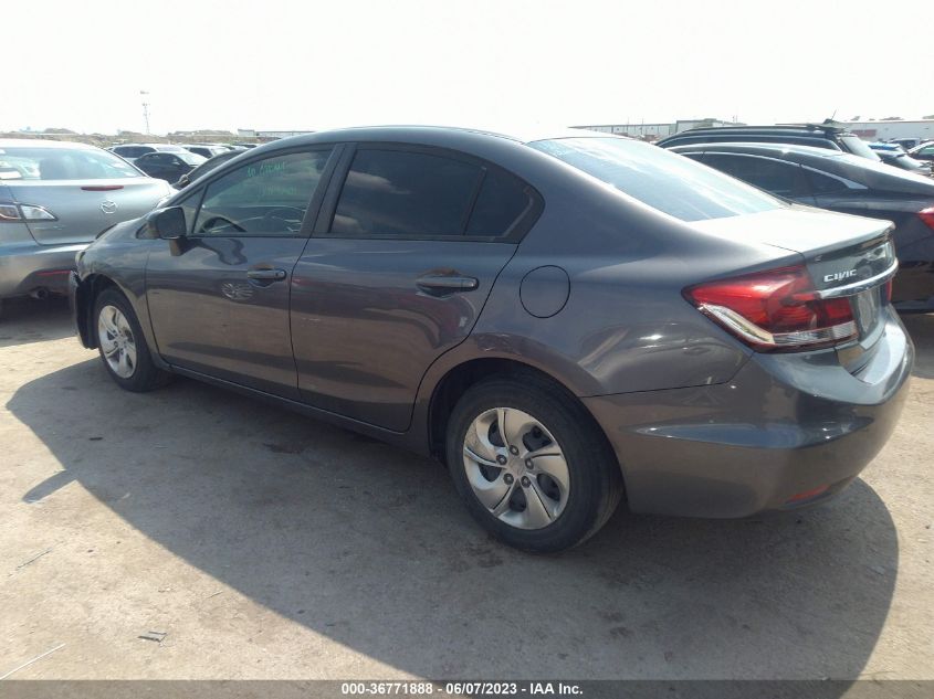 2015 HONDA CIVIC SEDAN LX - 19XFB2F50FE295653